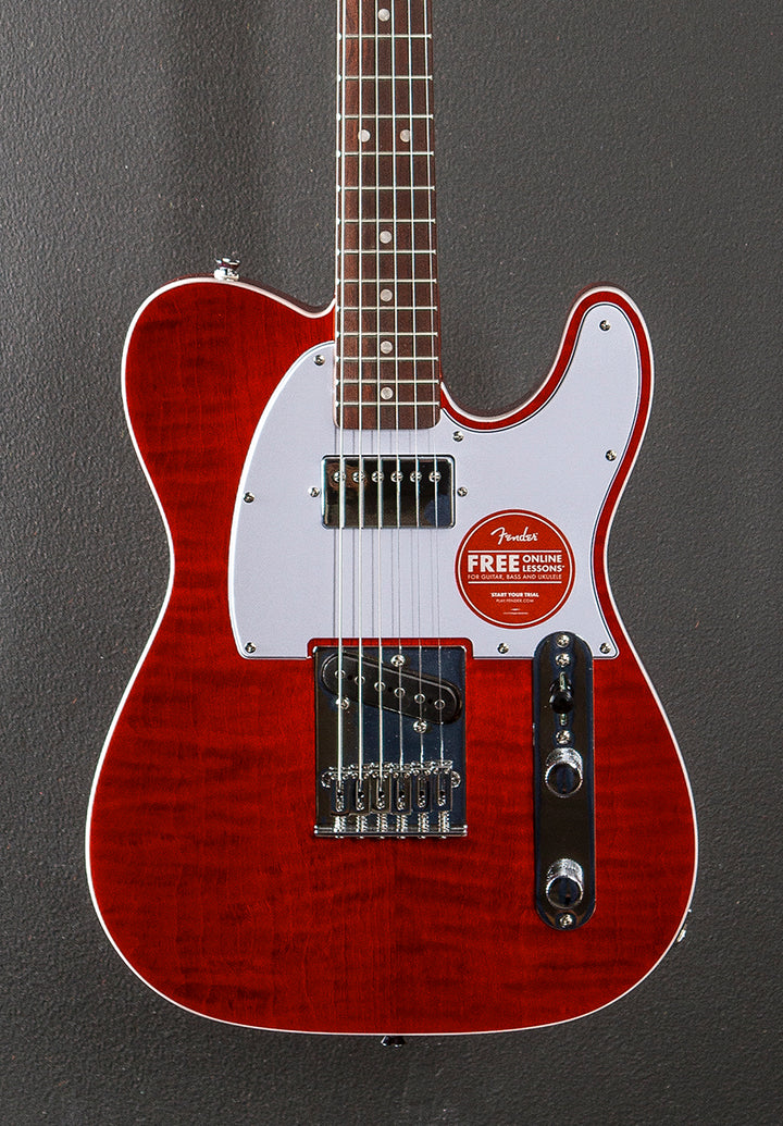 Affinity Series Telecaster FMT SH - Crimson Red Transparent w/Indian Laurel