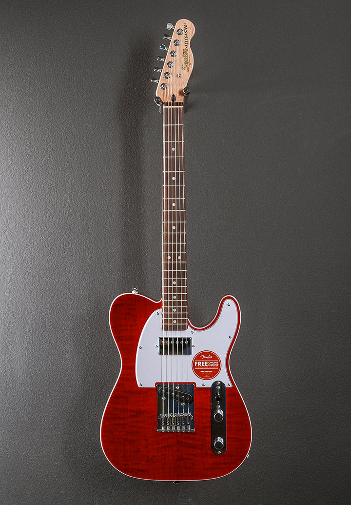 Affinity Series Telecaster FMT SH - Crimson Red Transparent w/Indian Laurel