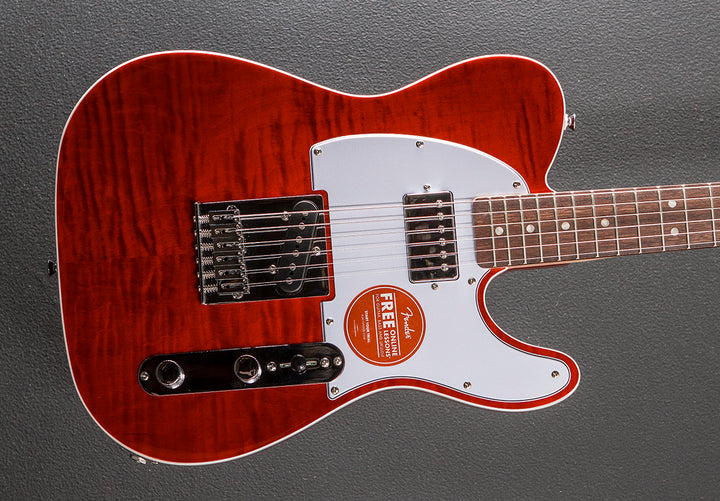 Affinity Series Telecaster FMT SH - Crimson Red Transparent w/Indian Laurel