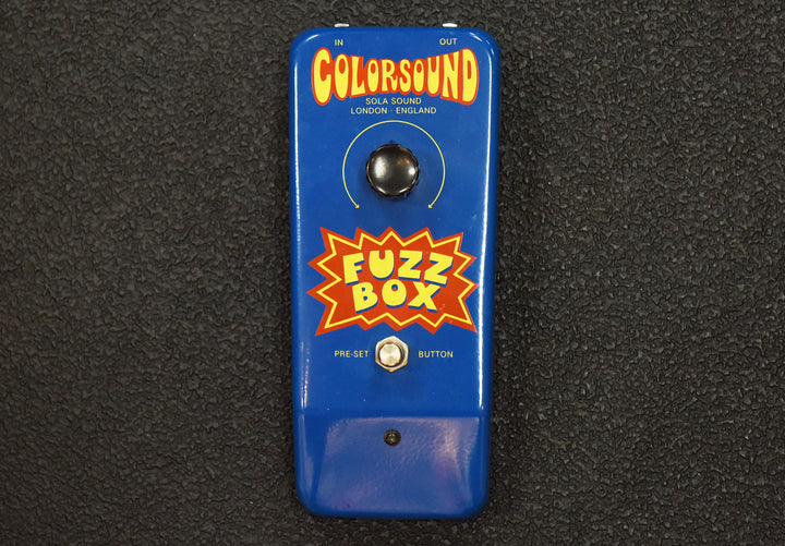 Colorsound Fuzz Box, Recent