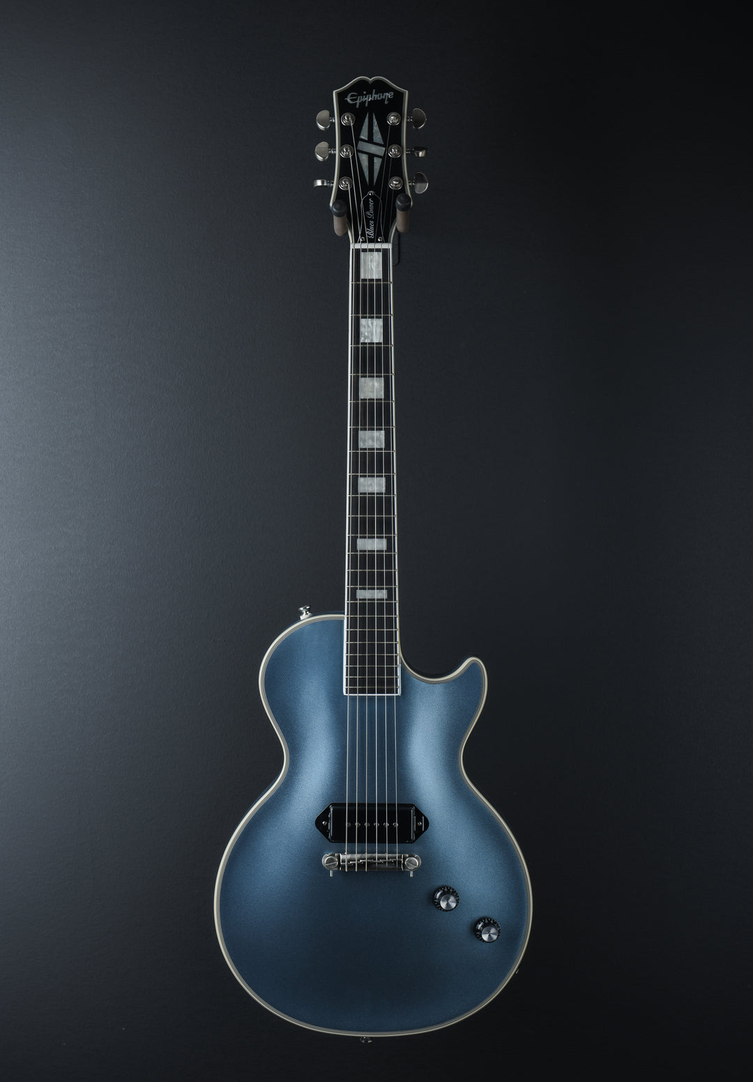 Jared James Nichols "Blues Power" Les Paul Custom - Aged Pelham Blue