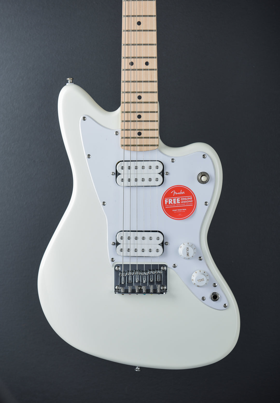 Mini Jazzmaster HH - Olympic White