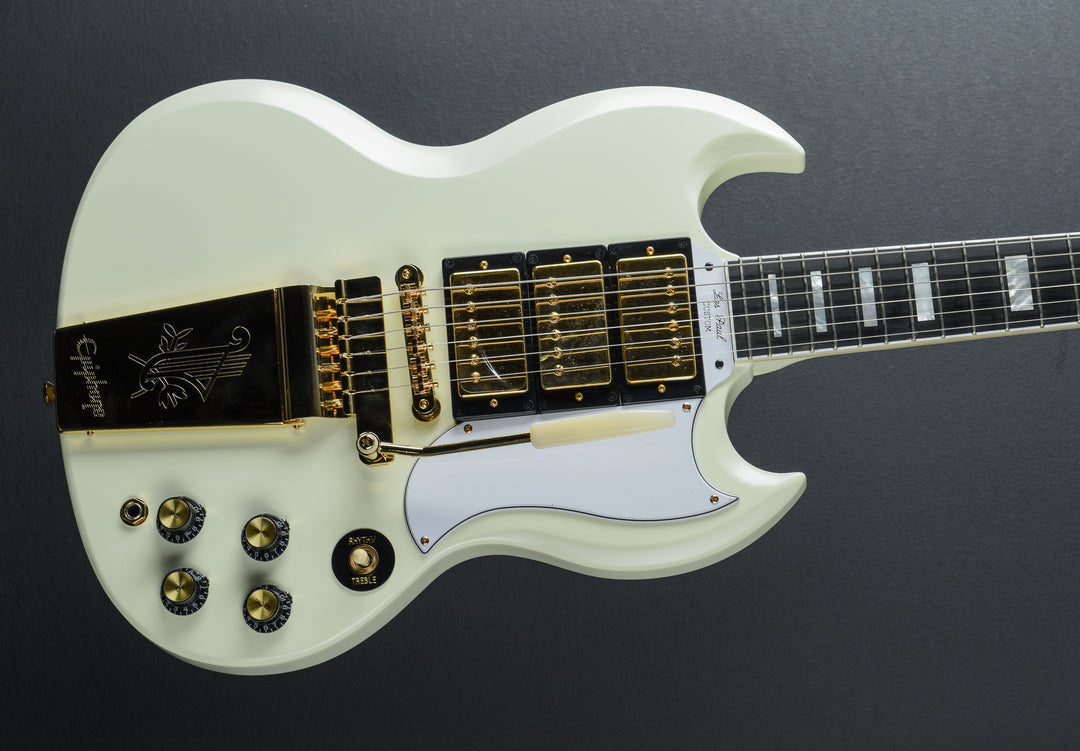 1963 Les Paul SG Custom w/Maestro Vibrola - Classic White