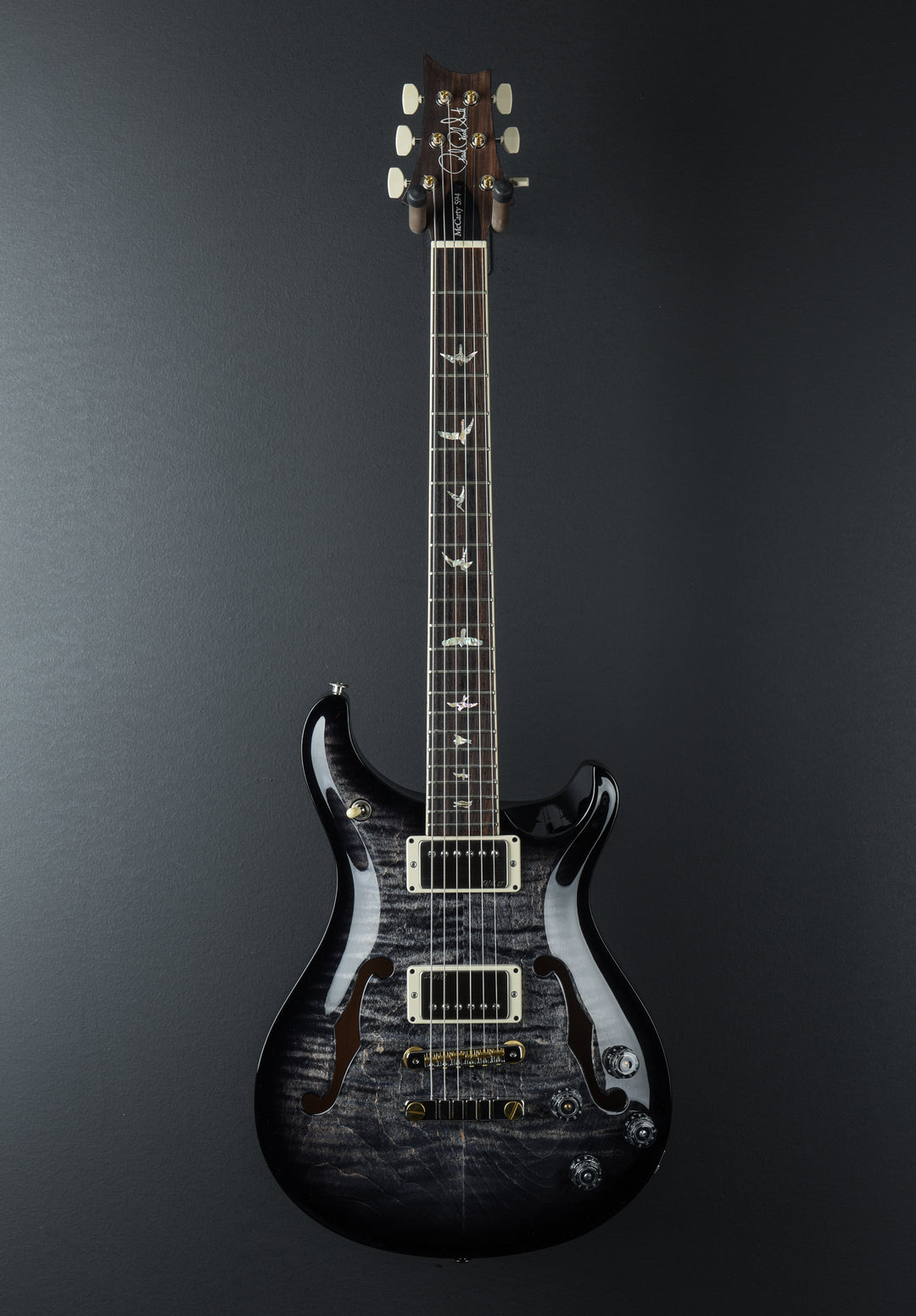 McCarty 594 Hollowbody II - Charcoal Smokewrap Burst