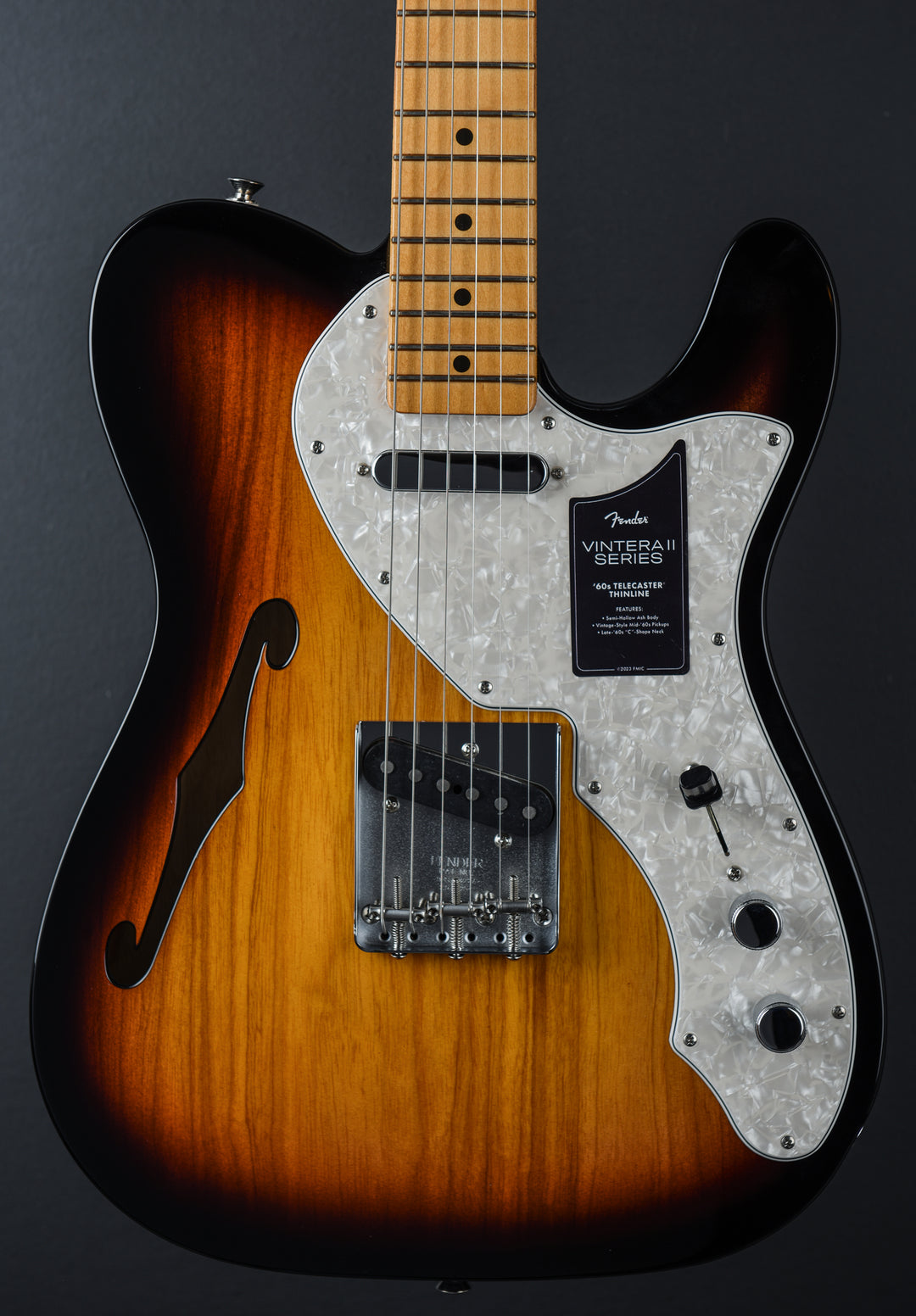 Vintera II 60's Telecaster Thinline - 3 Color Sunburst