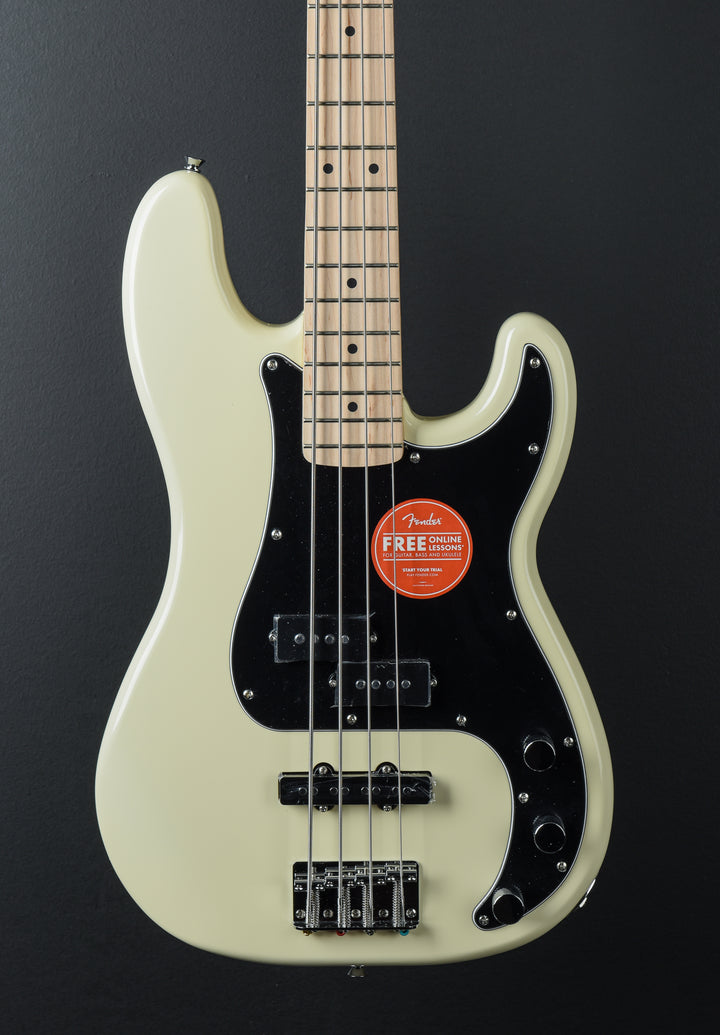 Affinity Series Precision Bass PJ - Olympic White w/Maple