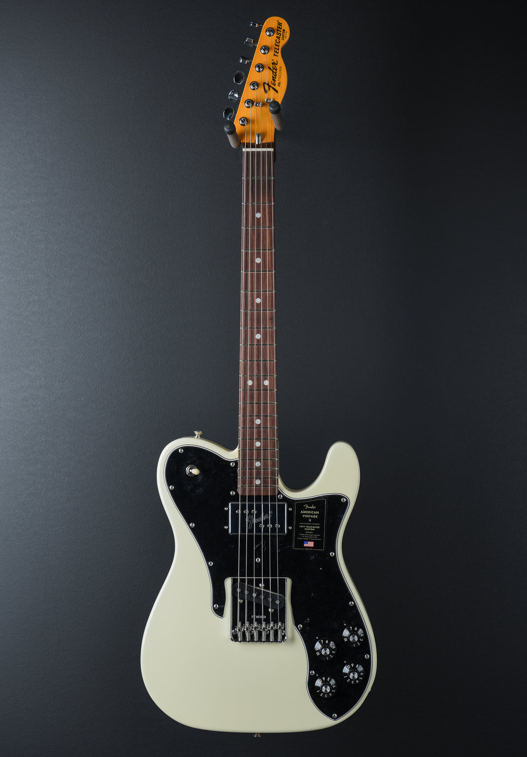 American Vintage II 1977 Telecaster Custom - Olympic White w/Rosewood