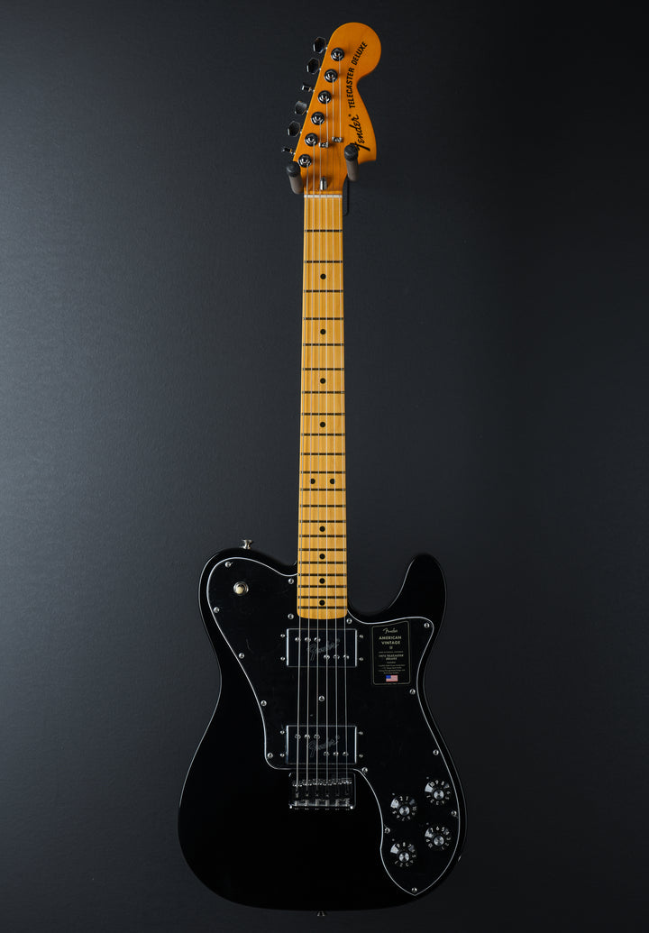 American Vintage II 1975 Telecaster Deluxe - Black