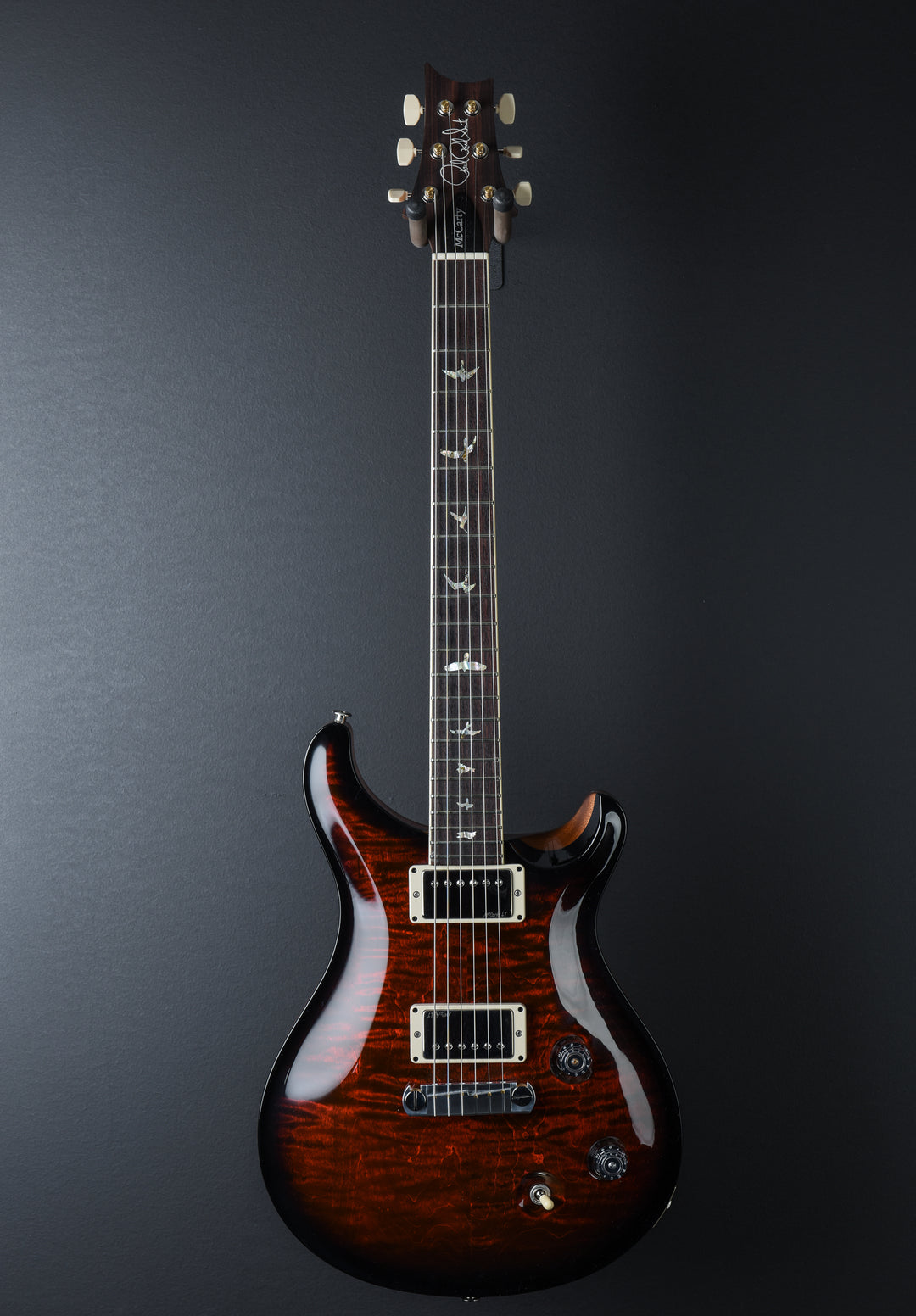 McCarty - Fire Red Wraparound burst w/natural back