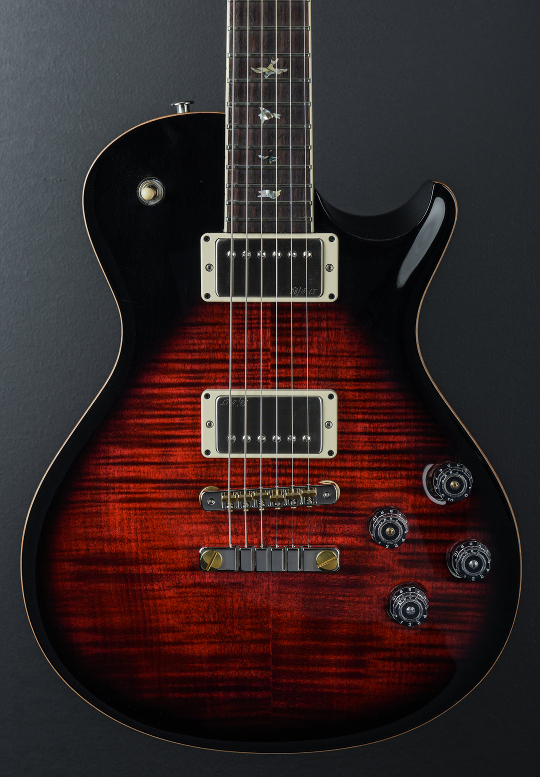 McCarty 594 Singlecut - Fire Red Burst