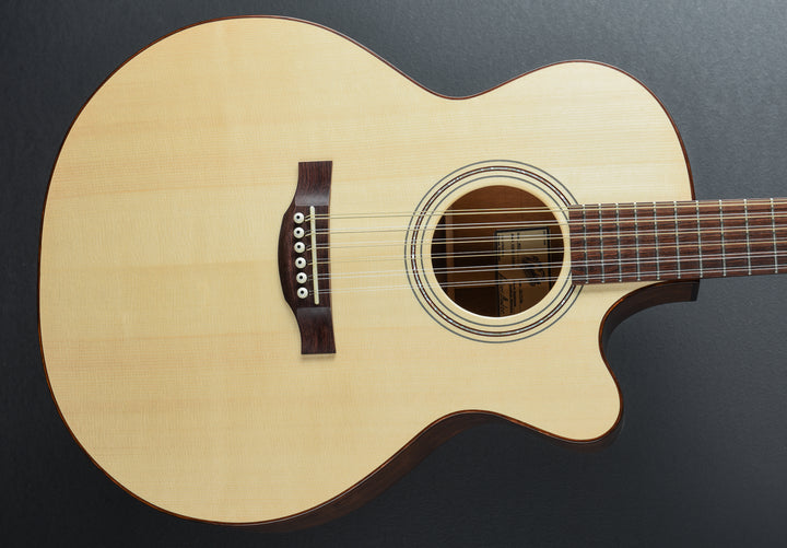 Small Jumbo with Cutaway 12-String, AAA Engelmann Spruce/Mahogany