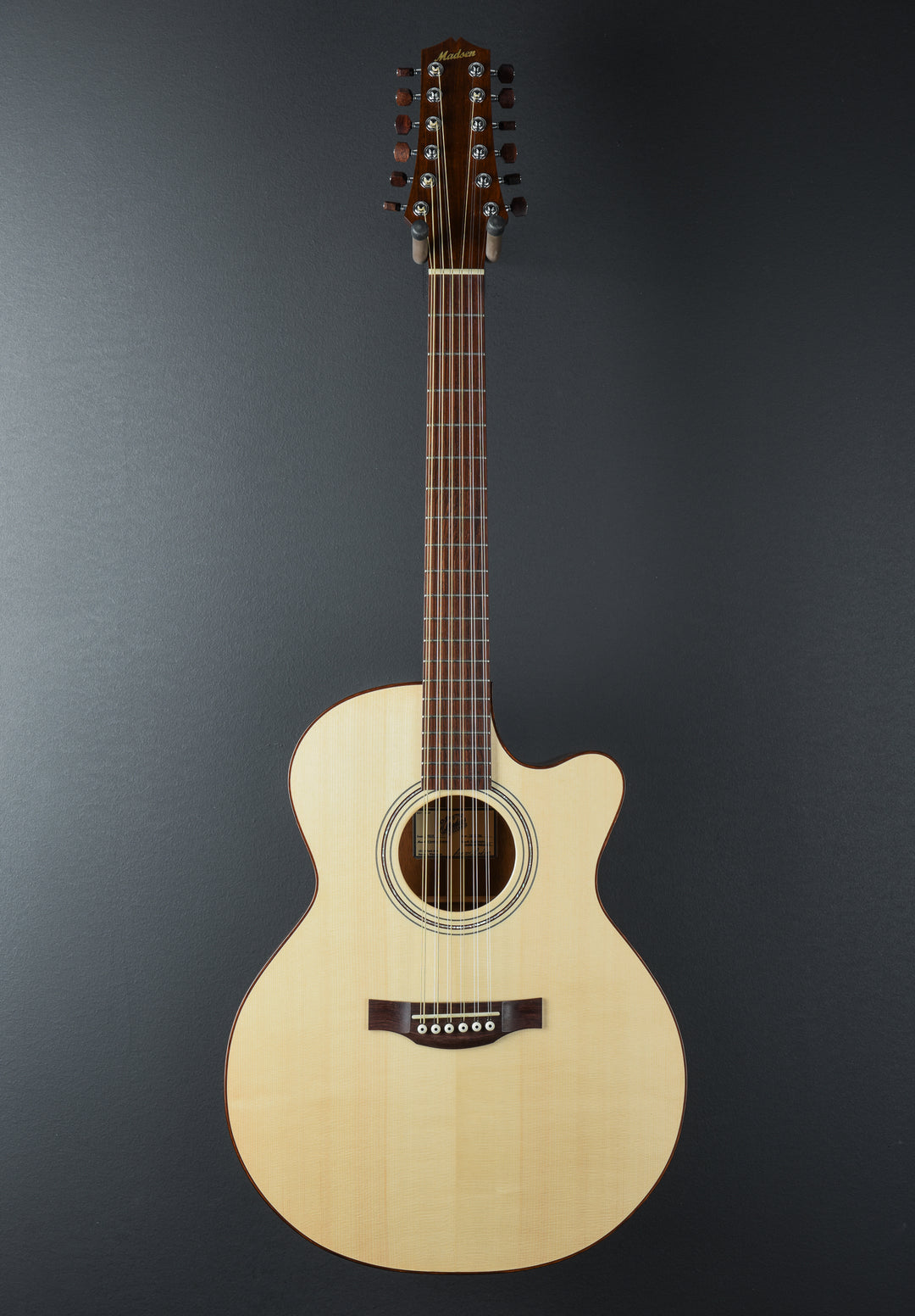 Small Jumbo with Cutaway 12-String, AAA Engelmann Spruce/Mahogany