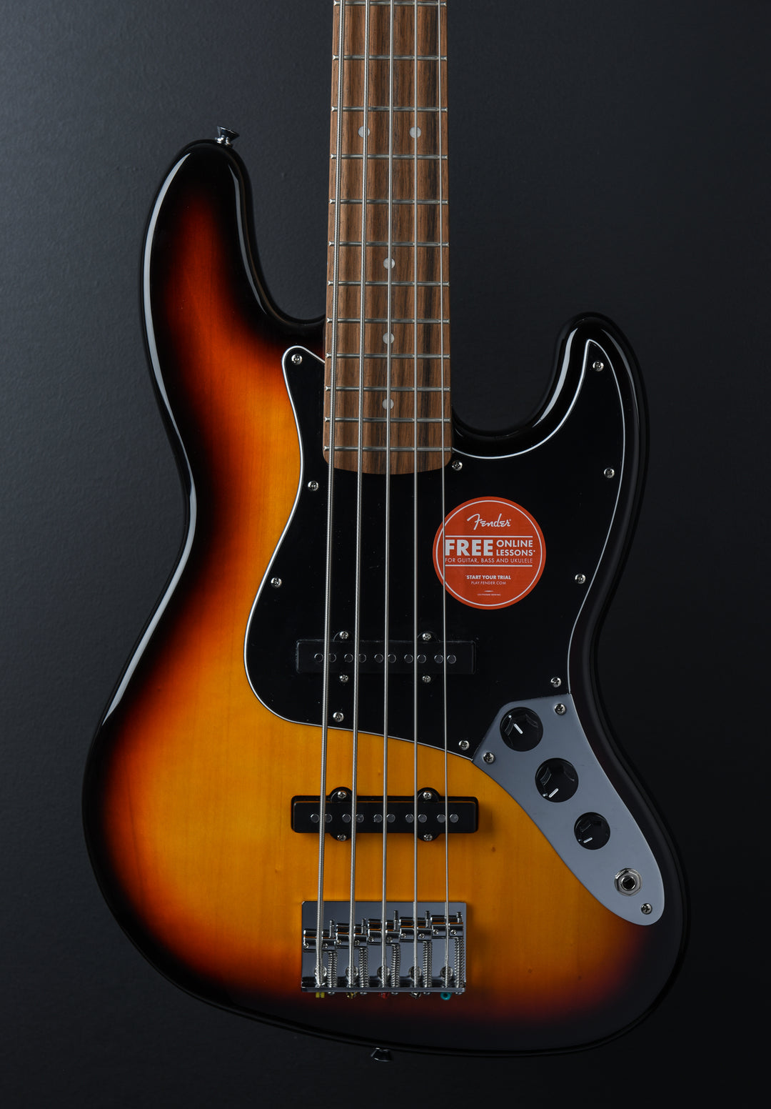 Affinity Series Jazz Bass V - 3 Color Sunburst w/Indian Laurel