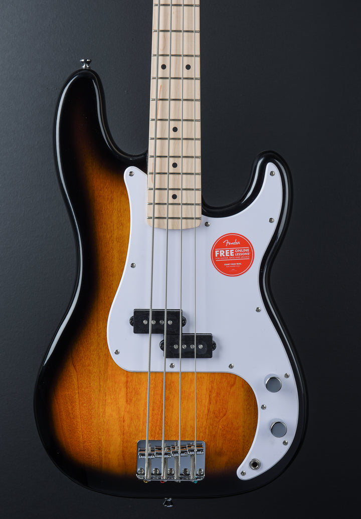 Sonic Precision Bass - Two Color Sunburst w/Maple