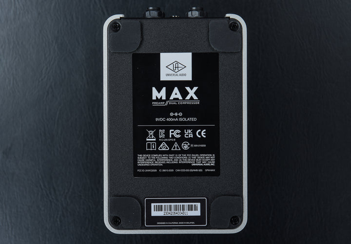 Max Preamp And Dual Compressor