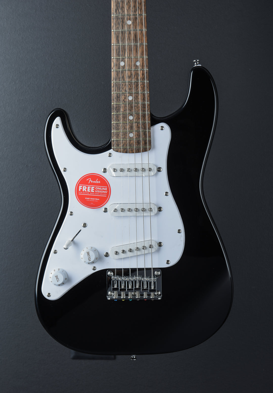 Mini Strat Left Hand - Black