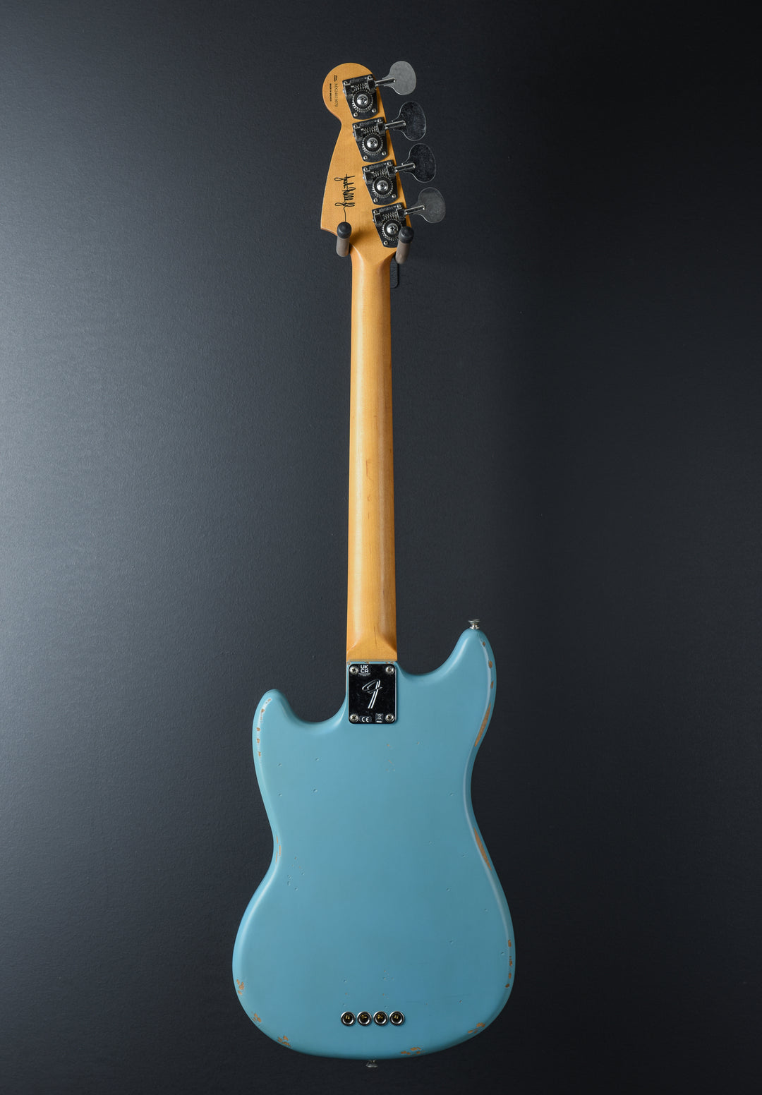 JMJ Road Worn Mustang Bass - Faded Daphne Blue