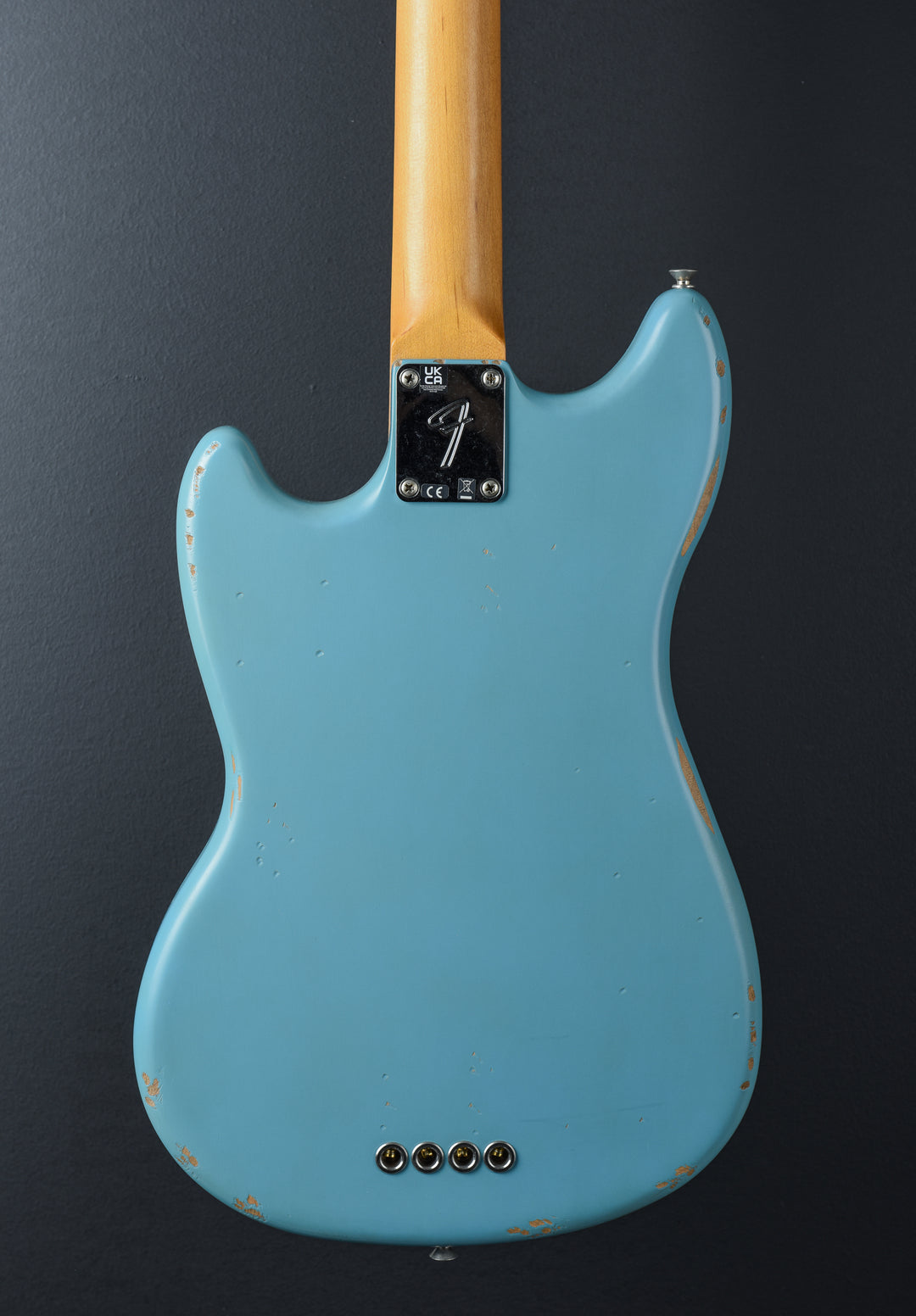 JMJ Road Worn Mustang Bass - Faded Daphne Blue