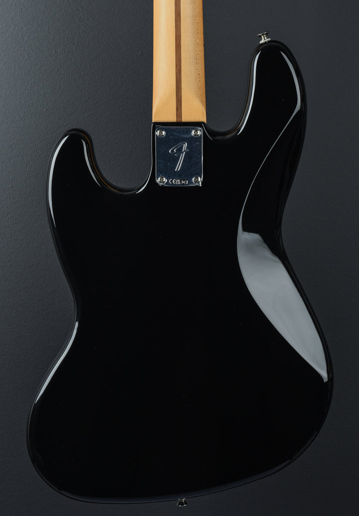 Player II Jazz Bass - Black W/Maple