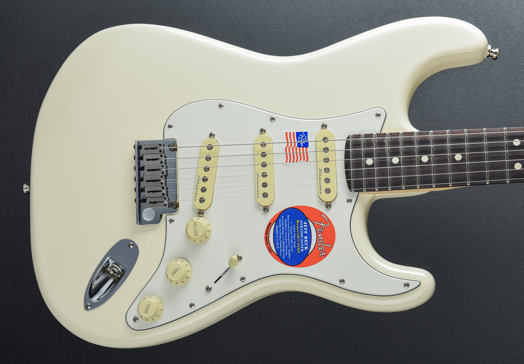 Jeff Beck Stratocaster - Olympic White