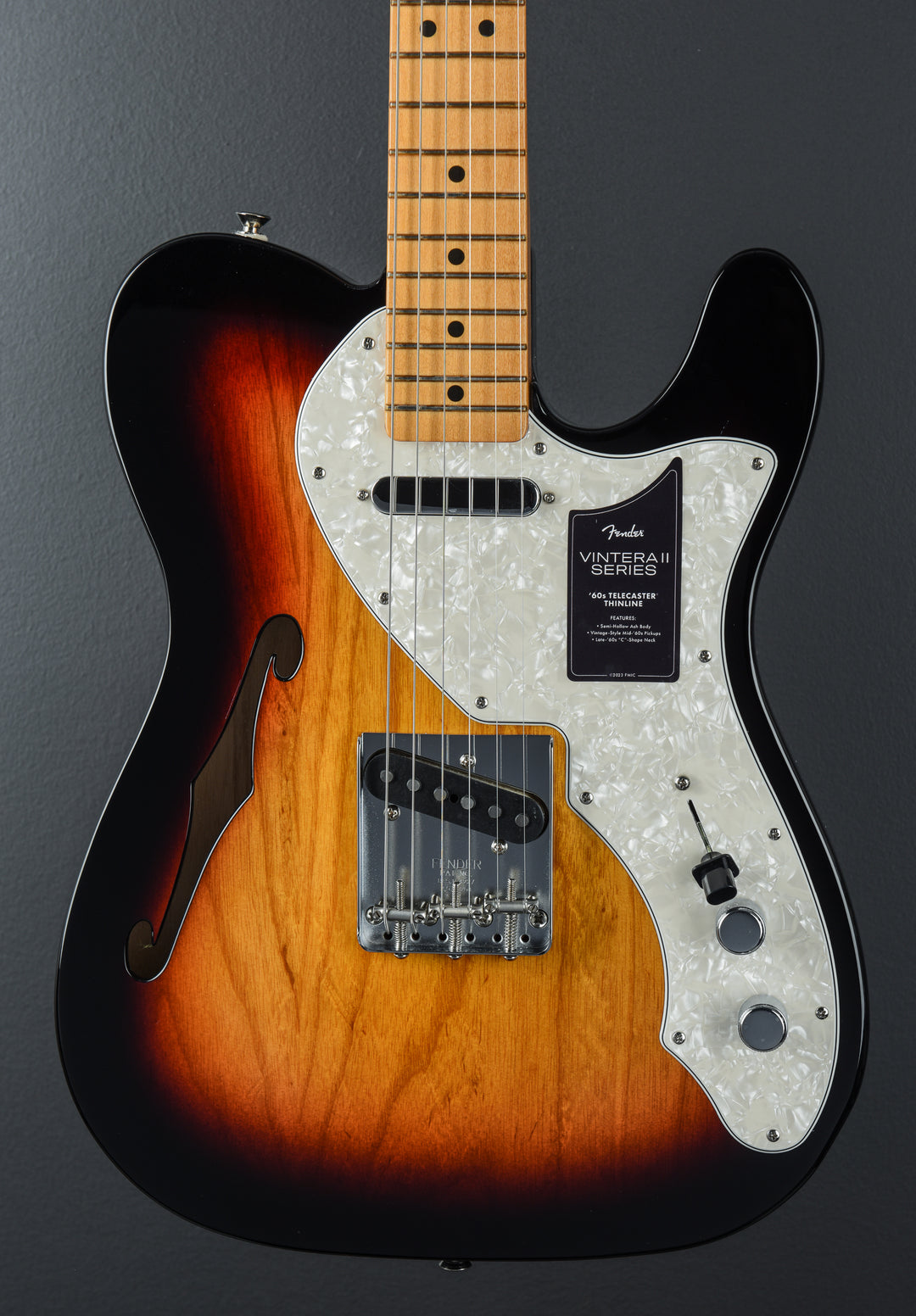 Vintera II 60's Telecaster Thinline - 3 Color Sunburst