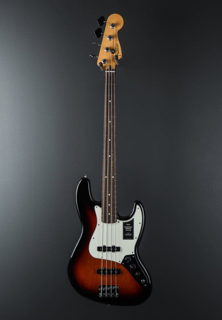 Player II Jazz Bass - 3 Color Sunburst w/Rosewood