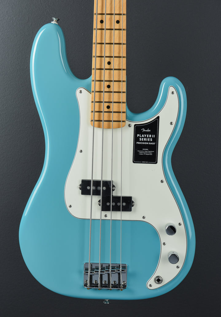 Player II Precision Bass - Aquatone Blue w/Maple