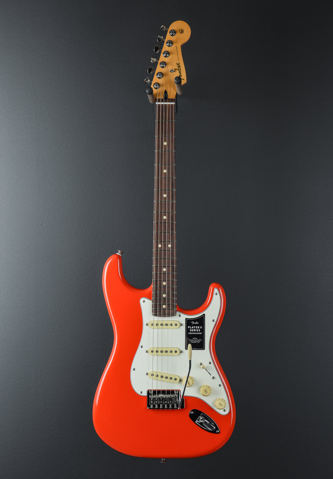 Player II Stratocaster - Coral Red w/Rosewood