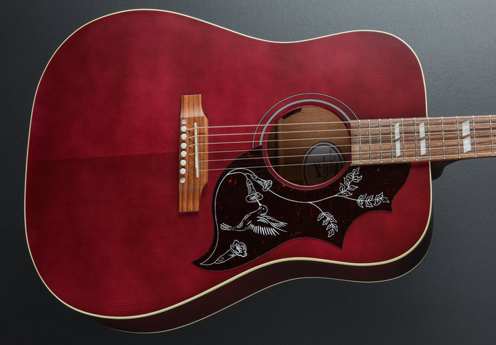 Hummingbird Special - Satin Wine Red