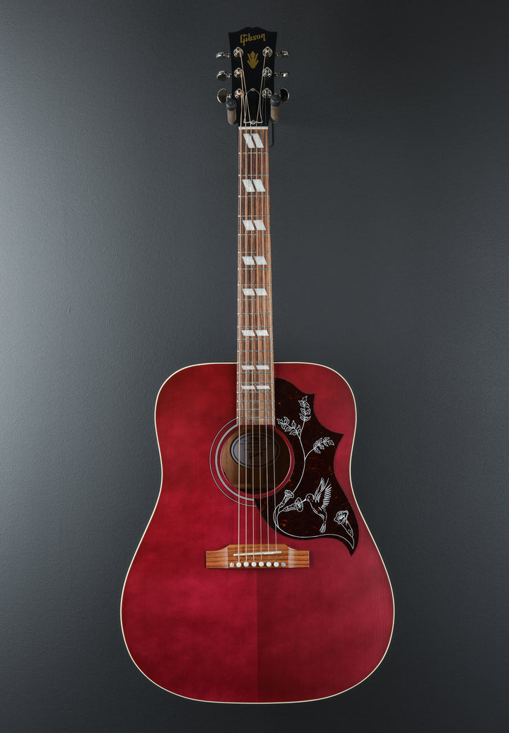 Hummingbird Special - Satin Wine Red