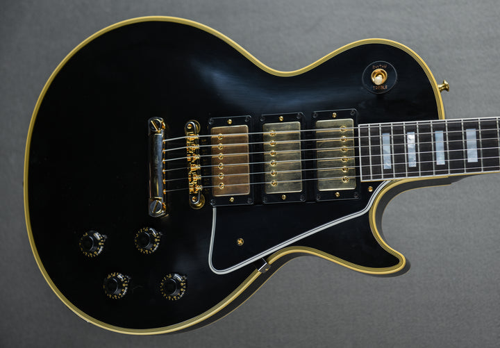 1957 Les Paul Custom Reissue - VOS Ebony 3-Pickup