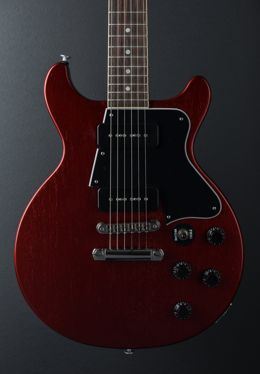 Rick Beato Les Paul Special Double Cut - Sparkling Burgundy Satin