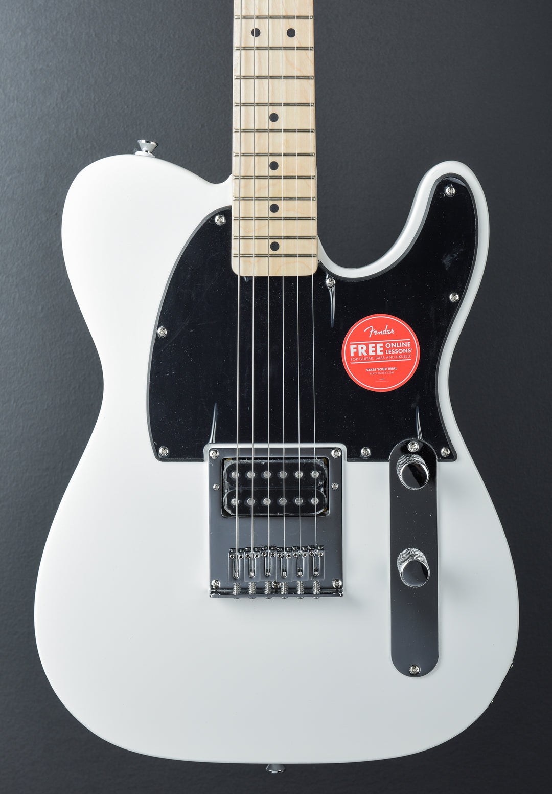 Sonic Esquire H - Arctic White w/Maple