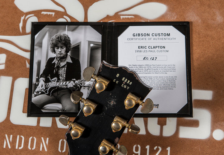 Eric Clapton 1958 Les Paul Custom - Ebony