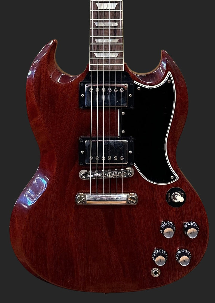 1961 Les Paul SG Standard Reissue Stop Bar - Cherry Red