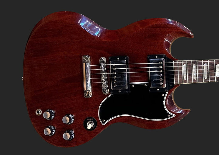 1961 Les Paul SG Standard Reissue Stop Bar - Cherry Red