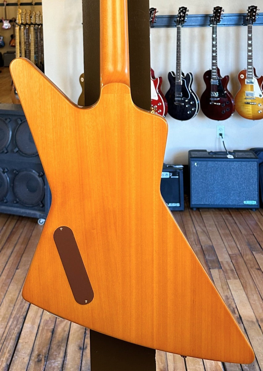 1958 Korina Explorer (White Pickguard) - Aged Natural