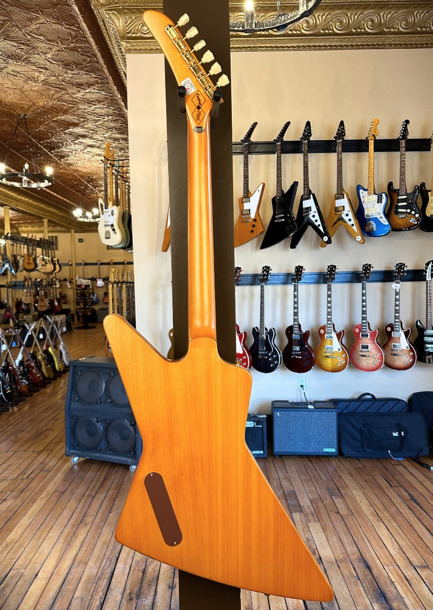 1958 Korina Explorer (White Pickguard) - Aged Natural