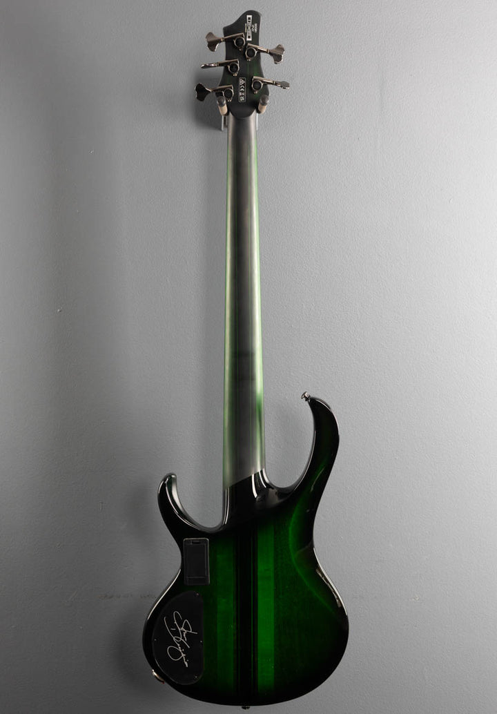 Steve Di Giorgio SDGB1 Fretless Bass - Dark Moss Burst