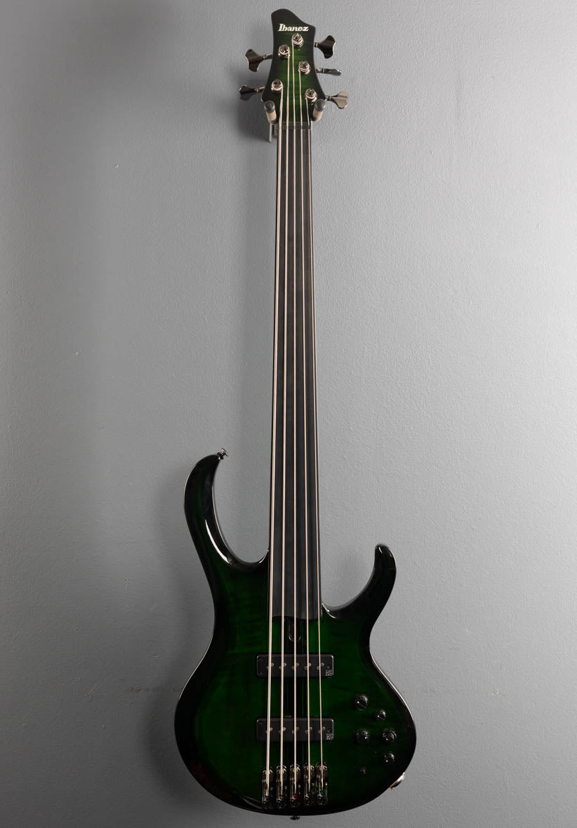 Steve Di Giorgio SDGB1 Fretless Bass - Dark Moss Burst