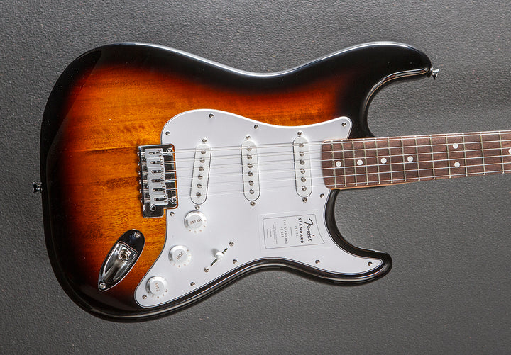 Standard Stratocaster - 3 Color Sunburst w/Indian Laurel