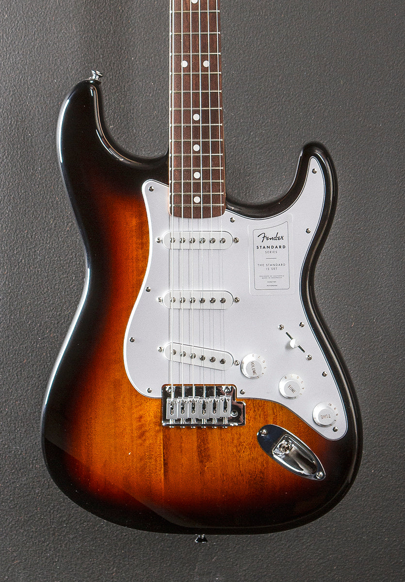 Standard Stratocaster - 3 Color Sunburst w/Indian Laurel