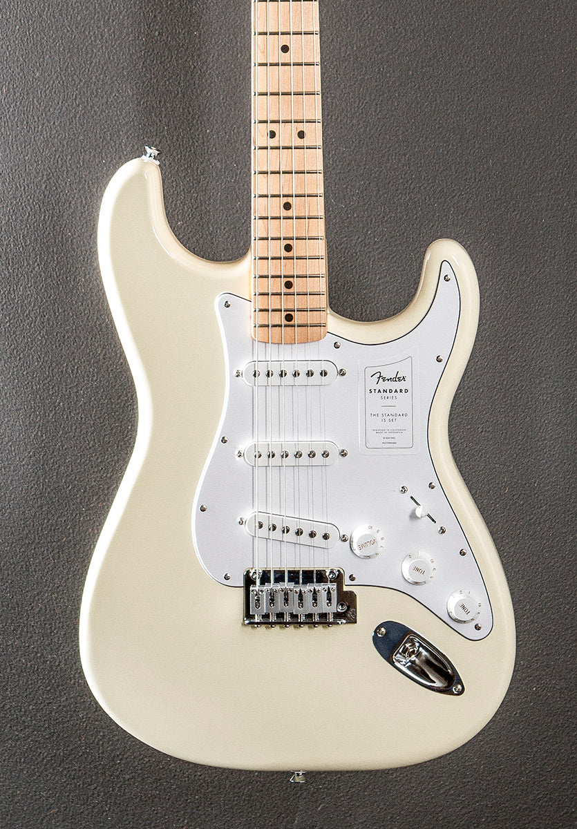 Standard Stratocaster - Olympic White w/Maple