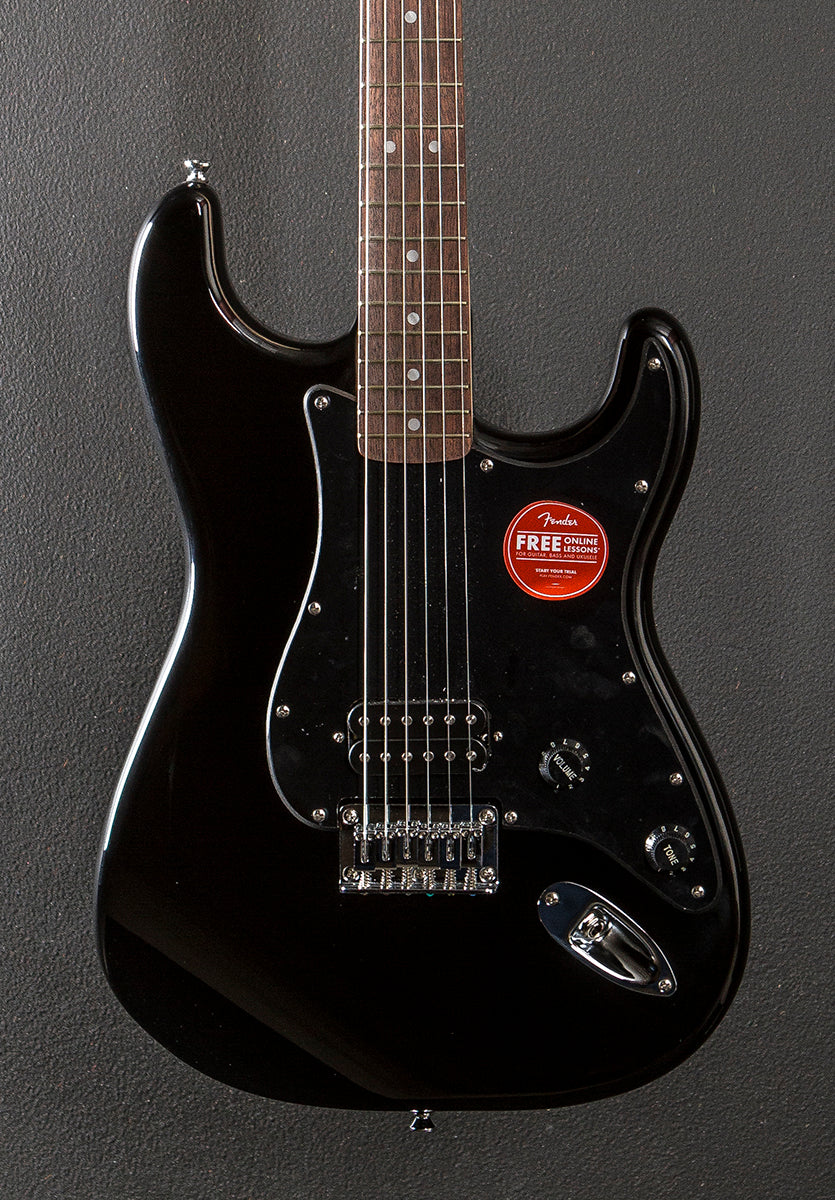 Sonic Stratocaster HT H - Black w/Indian Laurel