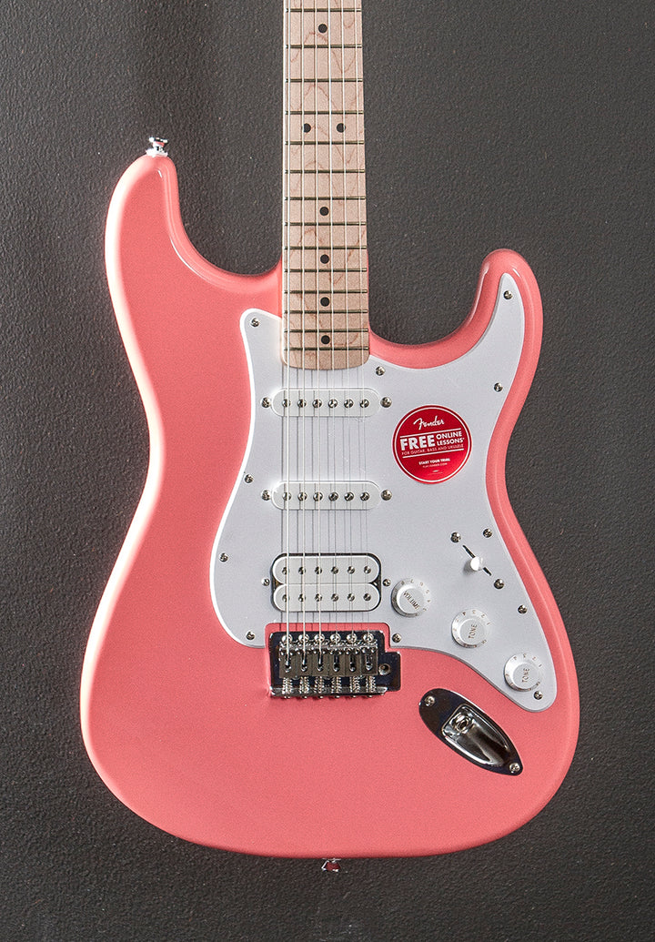 Sonic Stratocaster HSS - Tahitian Coral w/Maple