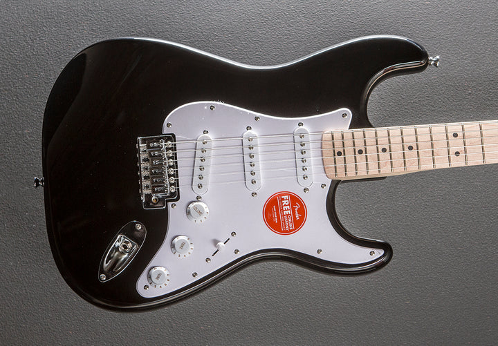 Sonic Stratocaster - Black w/Maple