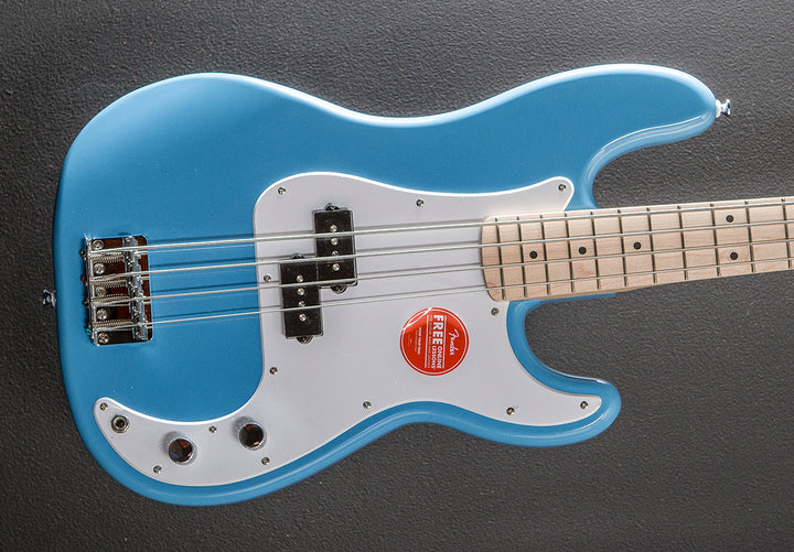 Sonic Precision Bass - California Blue w/Maple