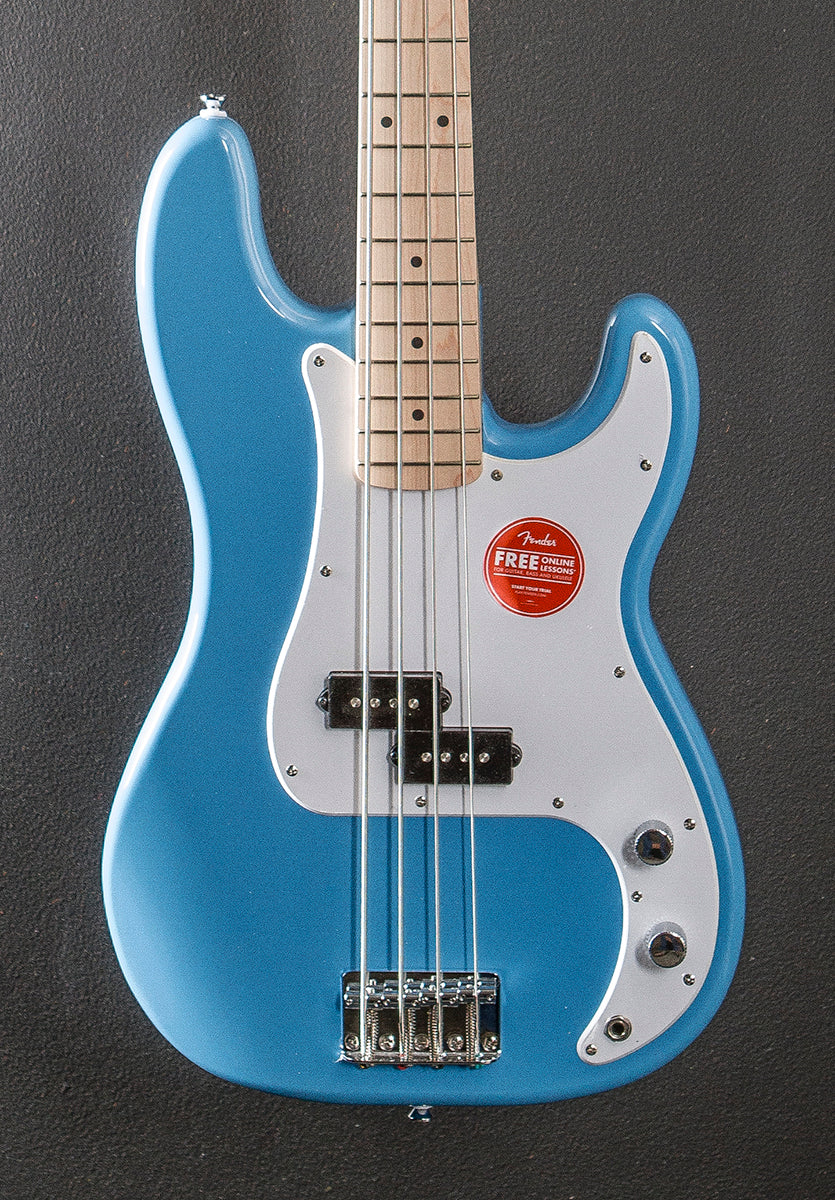 Sonic Precision Bass - California Blue w/Maple