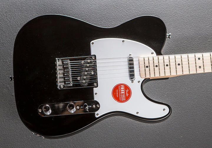 Sonic Telecaster - Black w/Maple