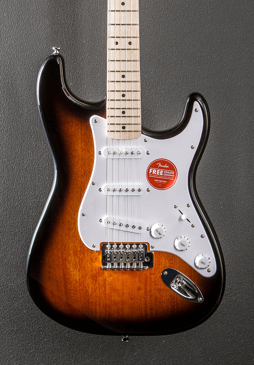 Sonic Stratocaster - Two Color Sunburst w/Maple